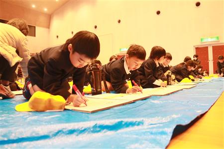 サラダ玉段ボール制作(2) サラダ玉段ボール制作(2)