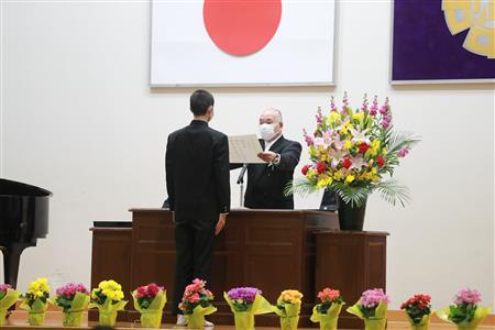 中学校卒業式2 中学校卒業式2