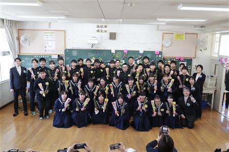 中学校卒業式 中学校卒業式