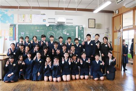 小学校卒業式3 小学校卒業式3