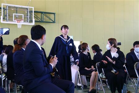 津奈木中学校入学式 津奈木中学校入学式