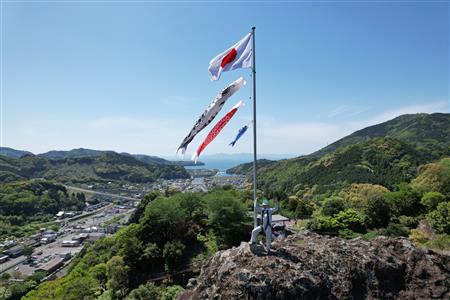 こいのぼり設置 こいのぼり設置