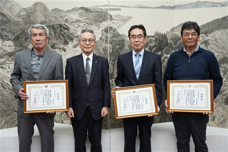 生活習慣病健診受診優良地区表彰 生活習慣病健診受診優良地区表彰