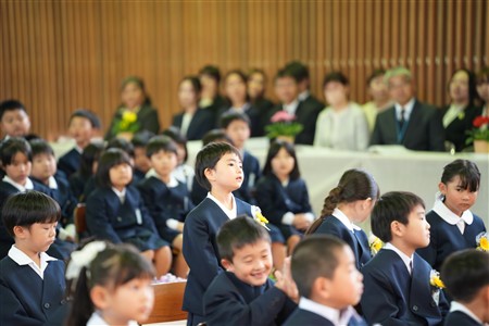 津奈木小学校入学式 津奈木小学校入学式