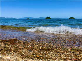 三ツ島海水浴場(海面) 三ツ島海水浴場(海面)